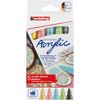 Edding Acrylmarker 5er-Set in Pastellfarben