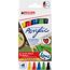 Acrylmarker '5100 Medium Basic' mehrfarbig 2 - 3 mm 5er-Set