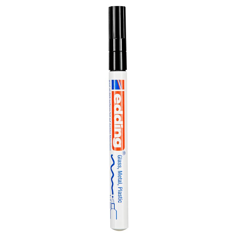 edding Lackmarker 751 schwarz 1-2 mm