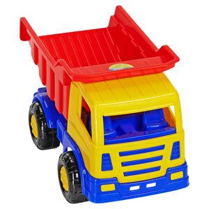 Spielzeug-LKW gelb/rot/blau