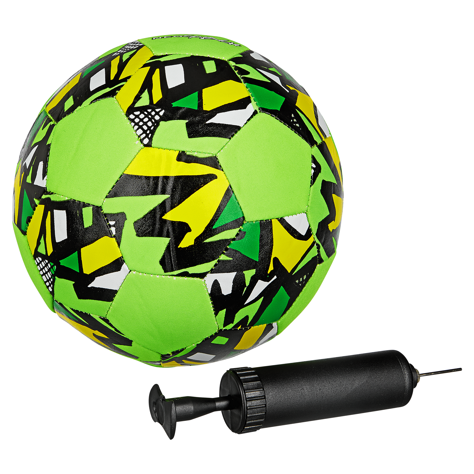 Neoprenfußball inklusive Handpumpe + product picture