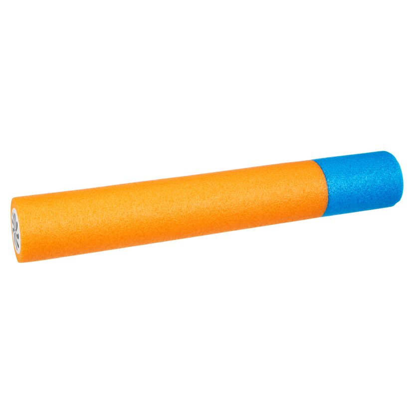 Wasserspielzeug in orange und blau.