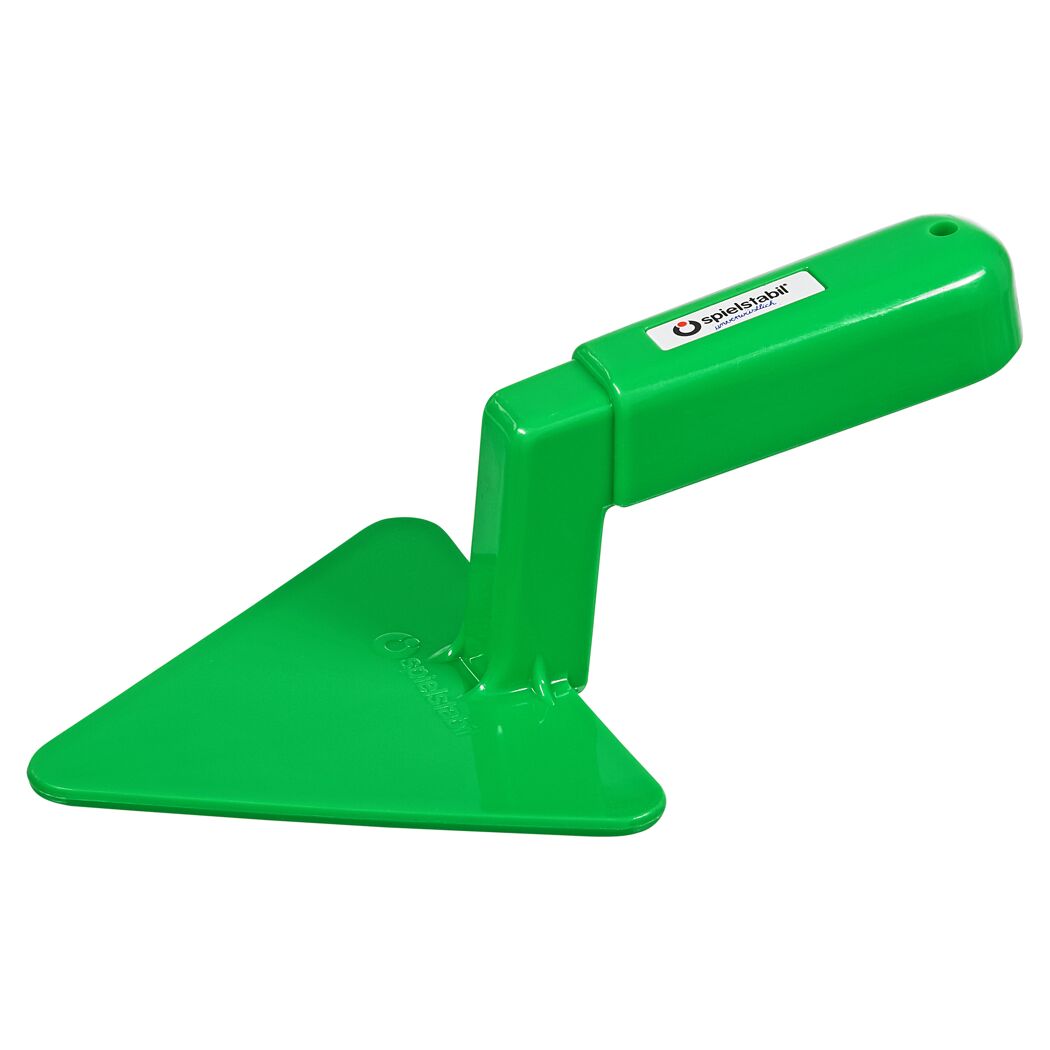 Grüne Spielzeugmaurerkelle