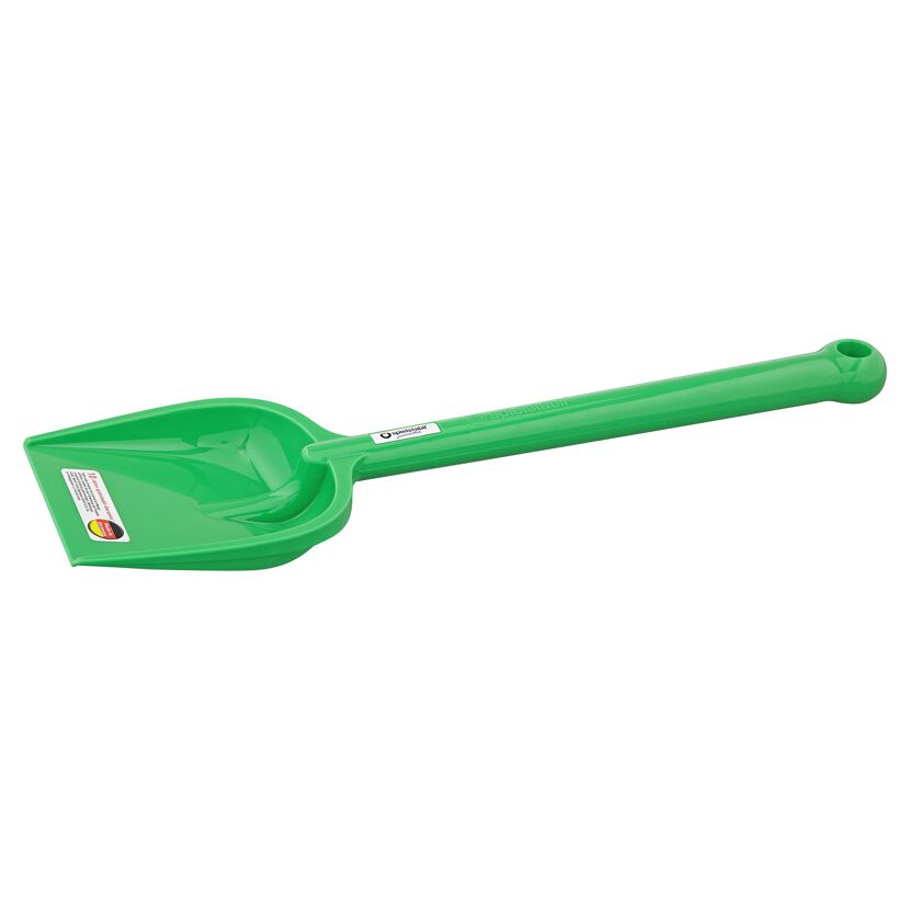 Grüner Spielzeug-Sandkastenspaten