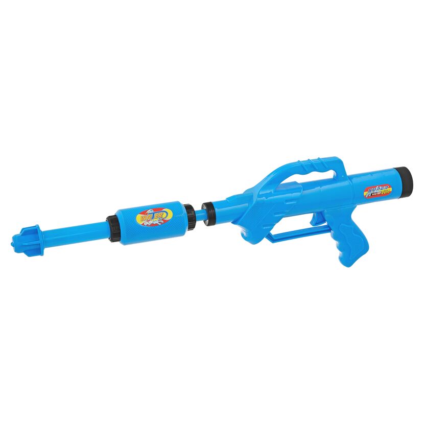 Blaue Wasserpistole Splash Fun