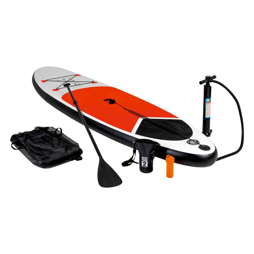 Aufblasbares Paddelboard mit Paddel und Pumpe