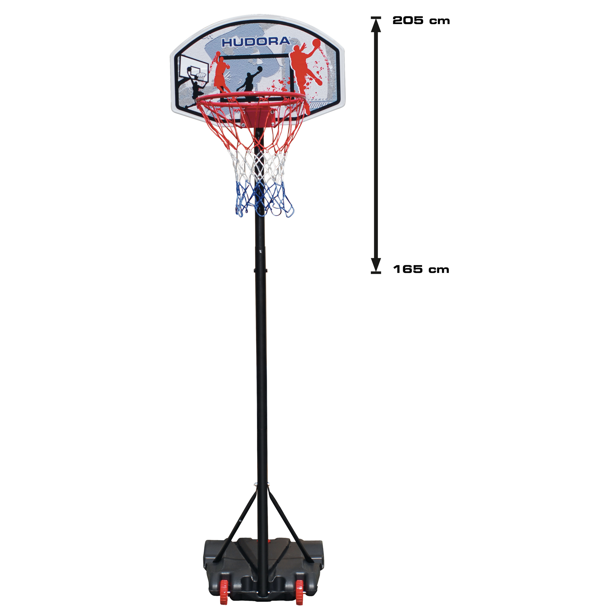 Basketballständer 'All Stars' 165 bis 205 cm + product picture