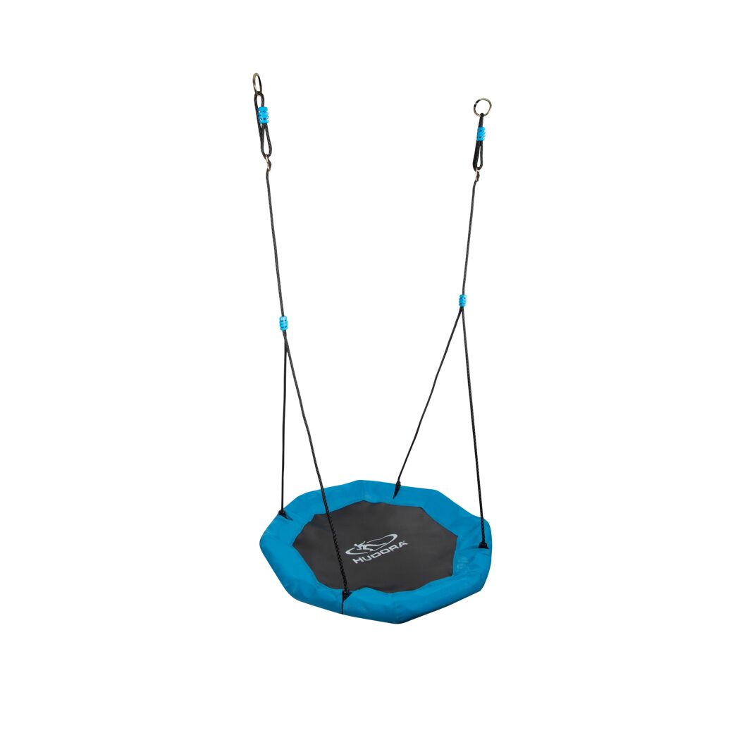 Nestschaukel 'Octagon 90' schwarz/blau Ø 90 cm
