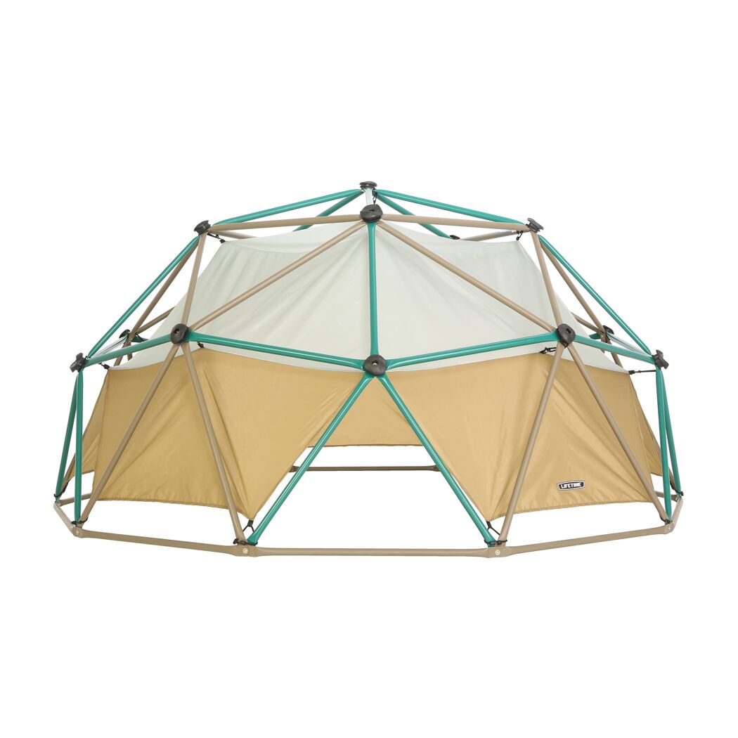 Geodome Kletterkugel Grün/Bronze