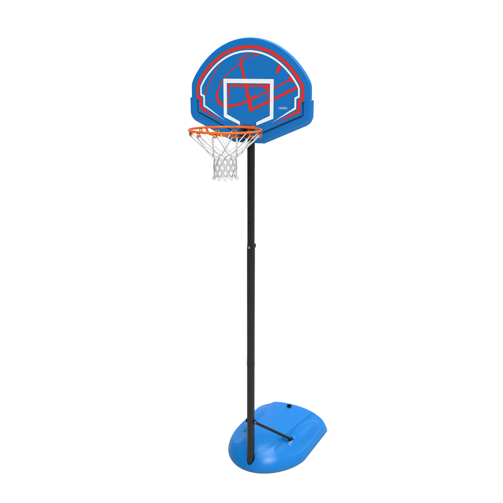 Basketballkorb 'Nebraska' blau mit Standfuss 81 x 228 cm + product picture