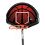Verkleinertes Bild von Basketballkorb 'Alabama' schwarz/rot mit Standfuss 81 x 225 cm