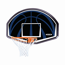 Verkleinertes Bild von Basketballkorb 'Colorado' schwarz/blau 112 x 72 x 3 cm