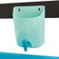 Spielküche: Grüner Wasserbehälter mit blauem Hahn