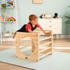 Holz-Kletterwürfel 'Active Tots' natur 52 x 60 x 52 cm