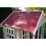 Holz-Spielhaus 'Fuchs' natur/rot Terrasse 120 x 120 x 155 cm