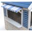 Holz-Spielhaus 'Delfin' natur/blau 120 x 120 x 155 cm