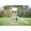 Spielturm 'Giraffe' Natur Kiefernholz 280 x 340 x 270 cm