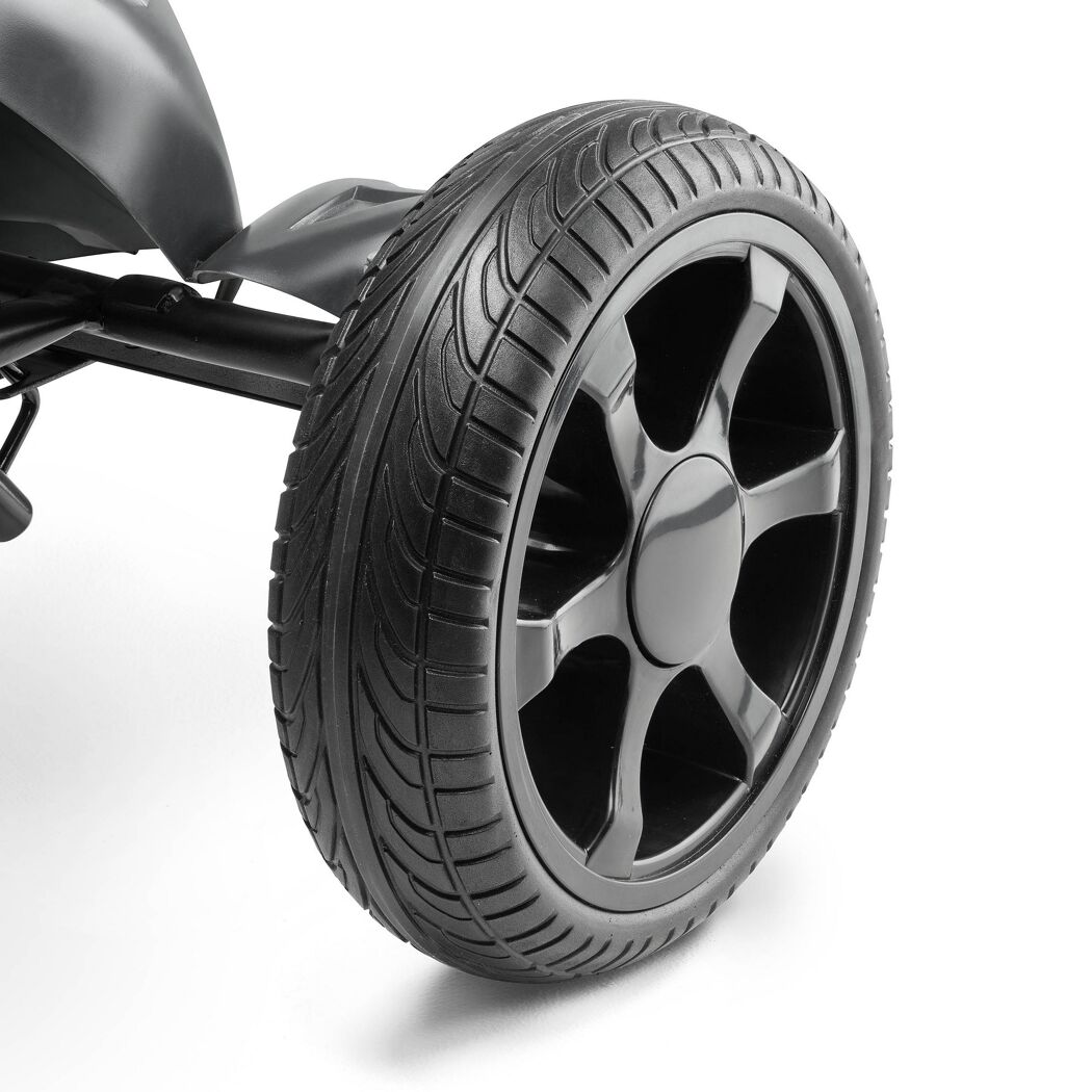 Nahaufnahme eines Go-Kart-Rads
