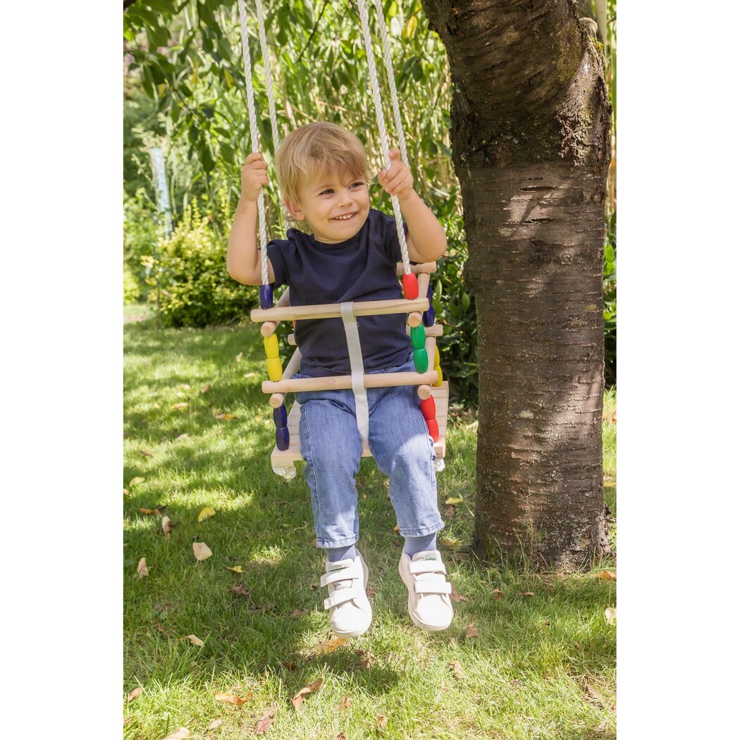Gitterschaukel 'Outdoor Active' Naturholz 30 x 30 cm