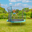 Trampolin 'UP10' blau 305 x 242 x 120 cm