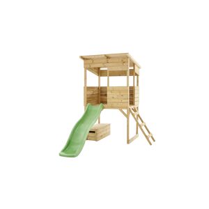 Spielhaus 'Wildnis' naturfarben 167 x 205 x 220 cm