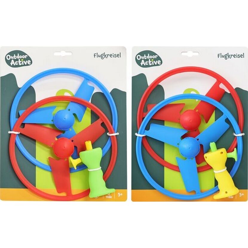 Flugkreisel 'Outdoor active' mit 2 Rotoren 2 Farben sortiert