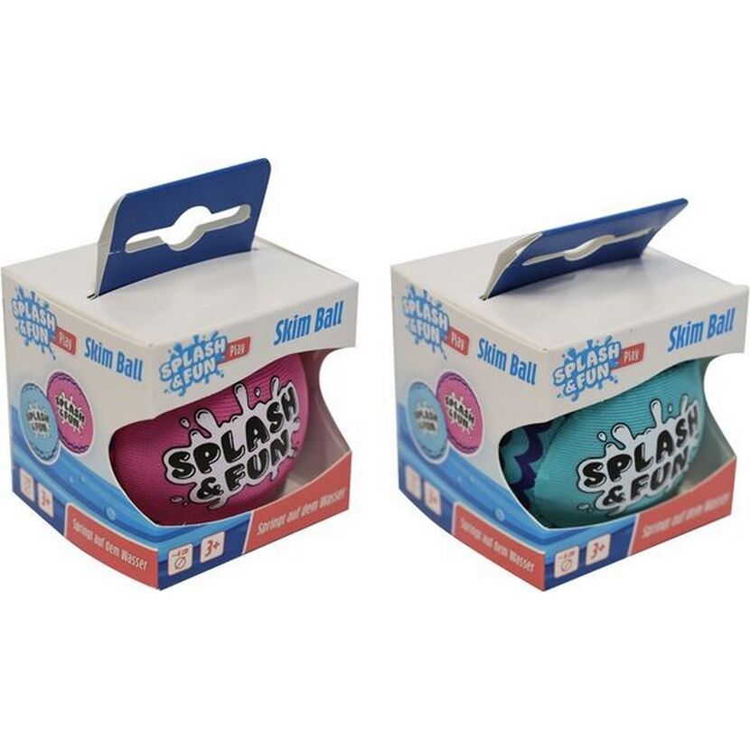 Wasserball 'Splash & Fun Skim' Ø 6 cm 2 Farben sortiert