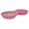 Sand- und Wassermuschel pink 89 x 74 x 22 cm