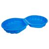 Sand- und Wassermuschel blau 87 x 87 x 20 cm