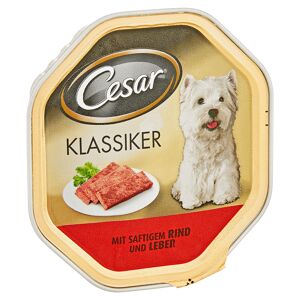 Hundenassfutter "Klassiker" mit Rind und Leber 150 g