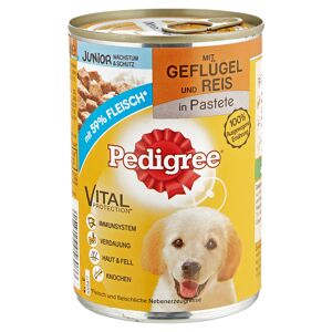 Hundenassfutter "Vital Protection" Junior Geflügel und Reis in Pastete 400 g