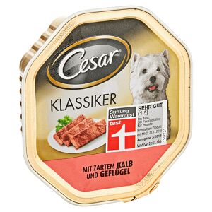 Hundenassfutter "Klassiker" mit Kalb und Geflügel 150 g