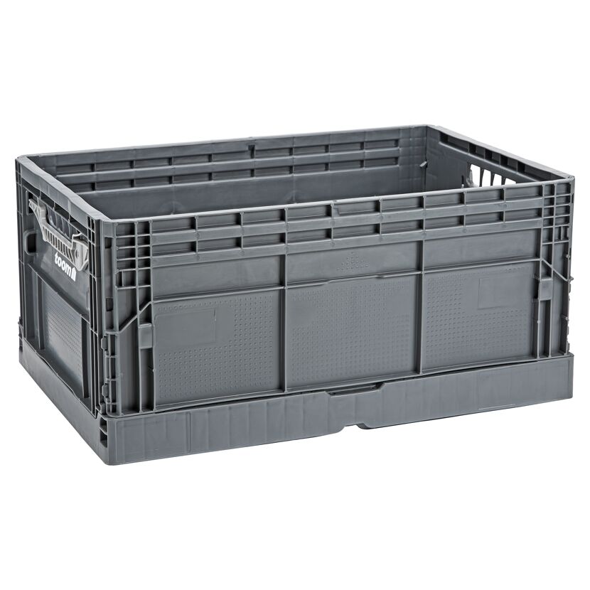 Graue Klappbox 55L
