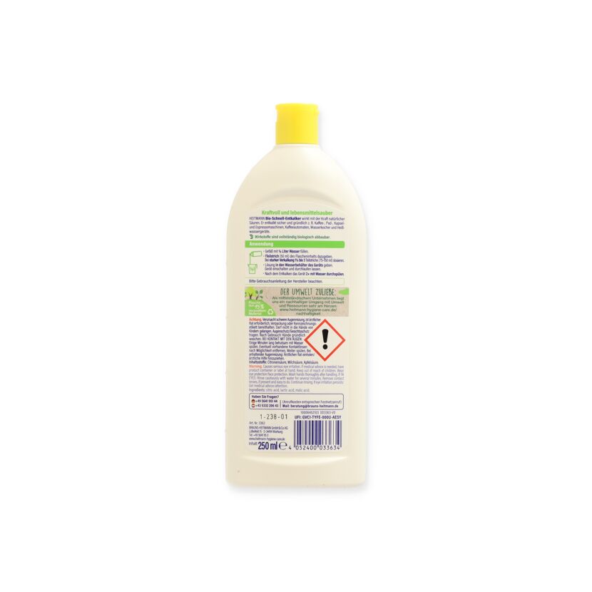 Flasche Heitmann Bio-Schnell-Entkalker