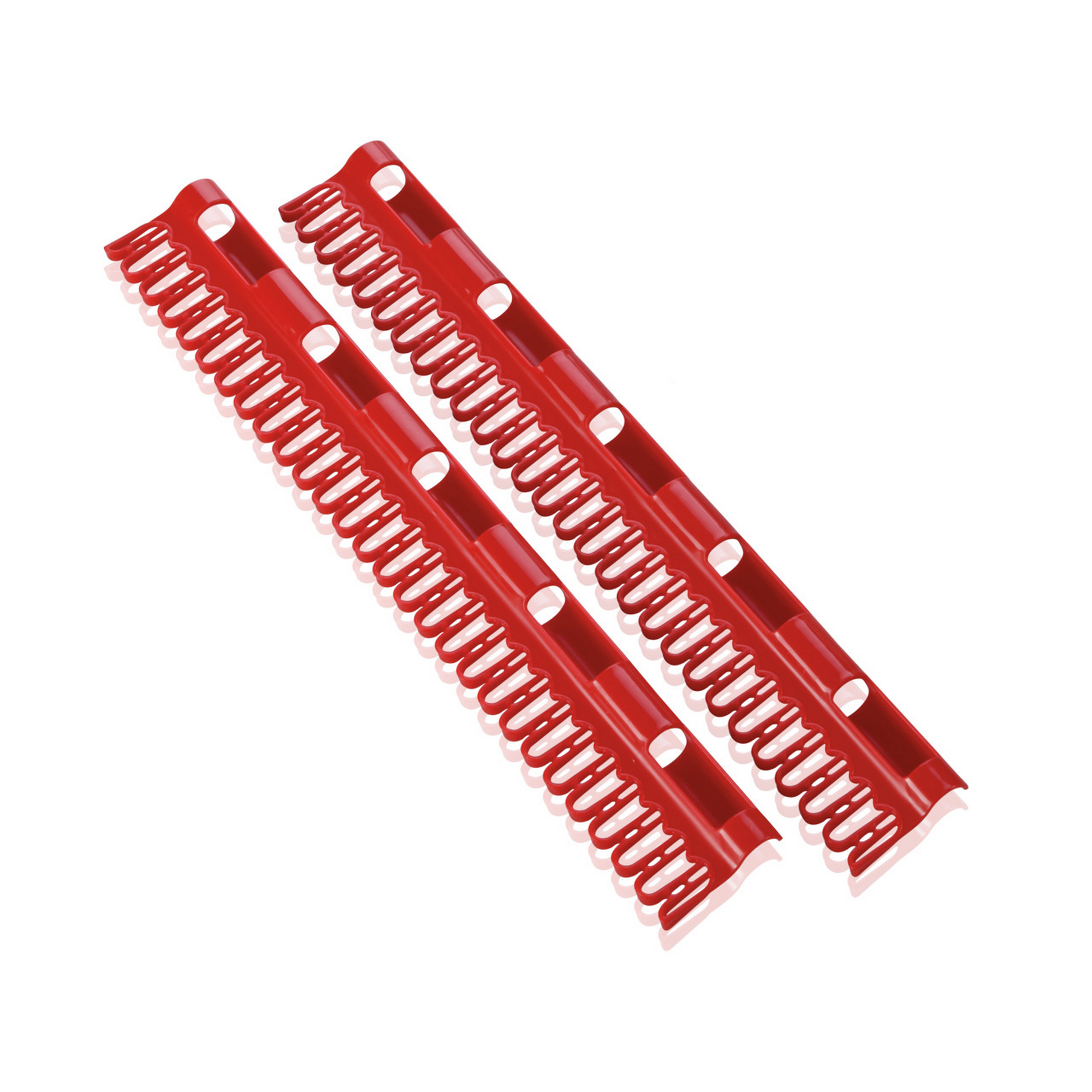 2er Set Kleinteilehalter rot 39 x 2 x 7,5 cm für 27 Kleinteile + product picture