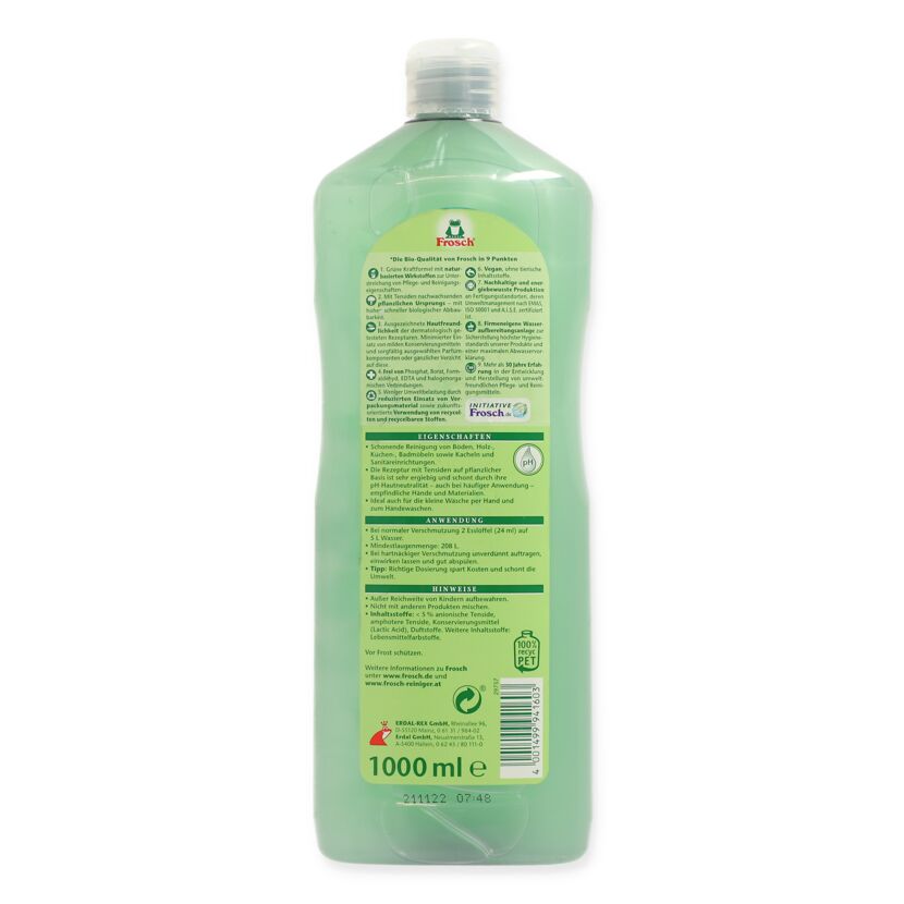 Frosch Neutralreiniger Flasche 1000 ml