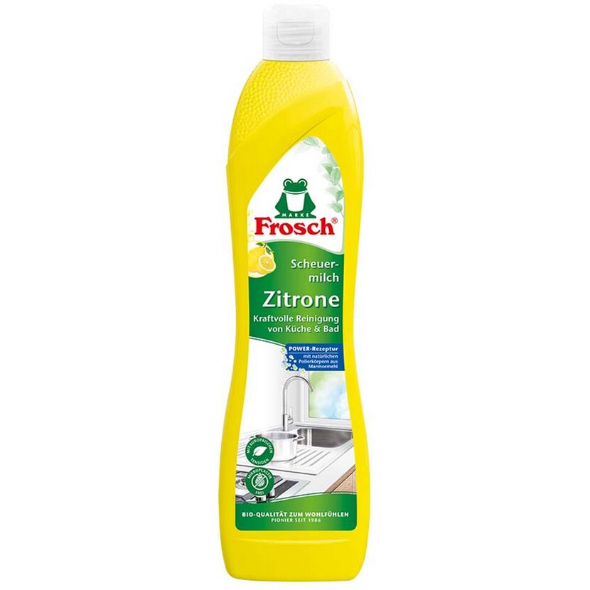 Flasche Frosch Scheuermilch Zitrone