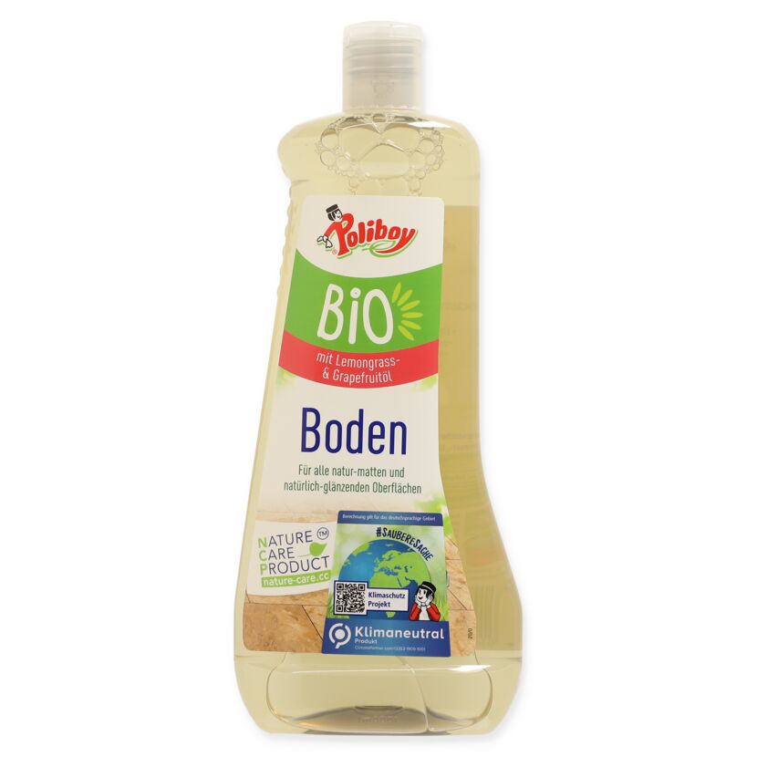 Poliboy Bio Bodenpflege mit Lemongrass und Grapefruit