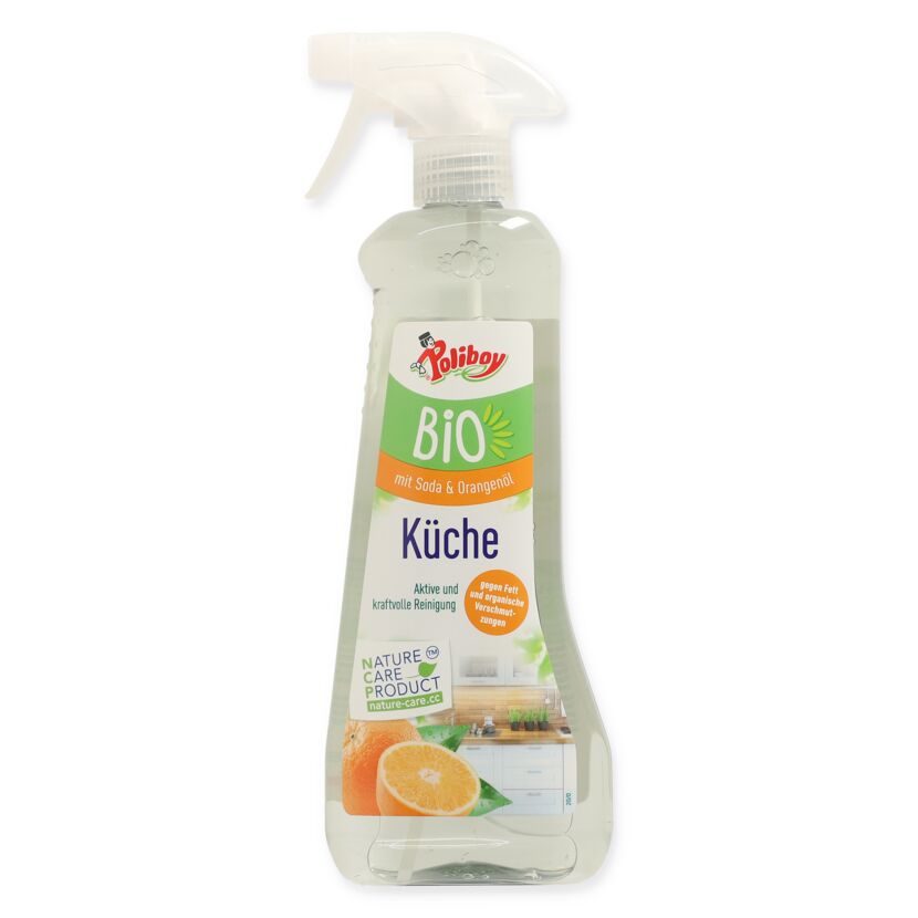 Poliboy Bio Küchenreiniger mit Soda und Orangenöl