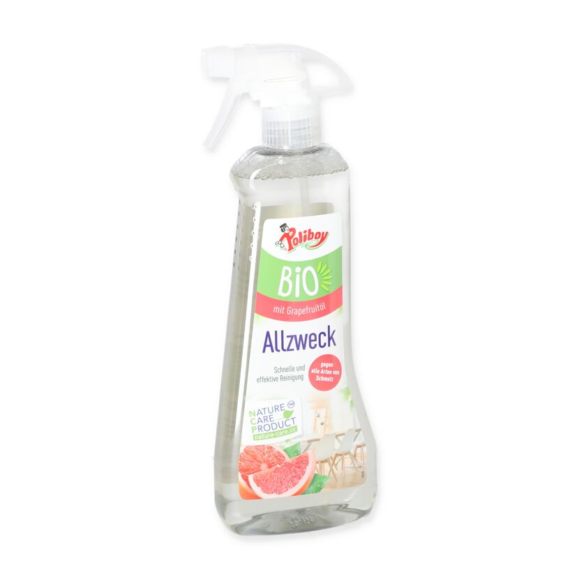 Poliboy Bio Allzweckreiniger mit Grapefruitöl in Sprühflasche