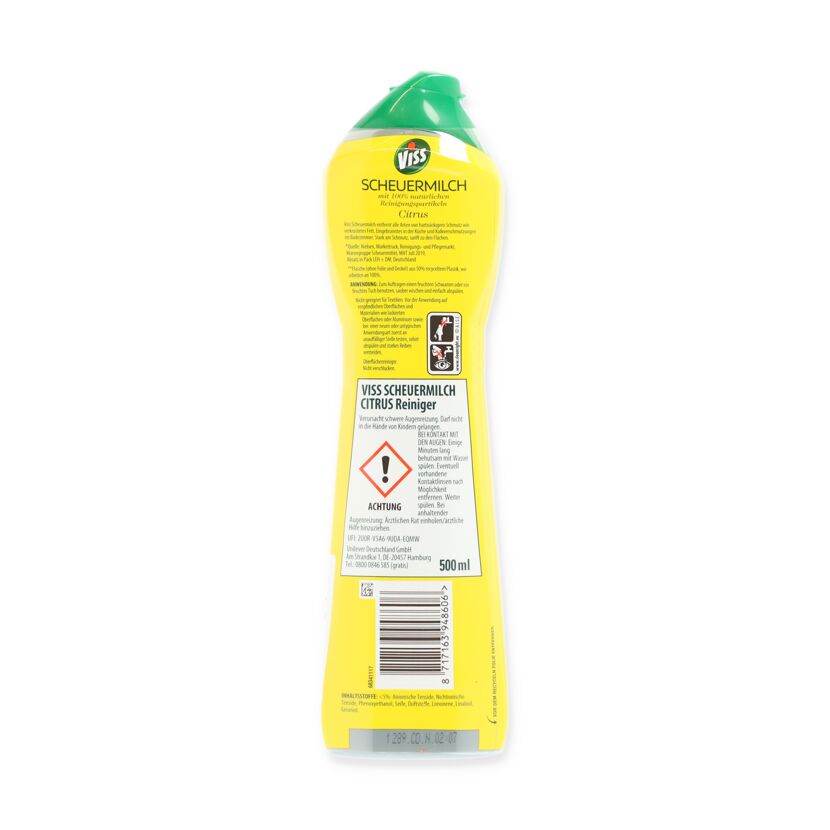 Viss Scheuermilch Citrus 500 ml Flasche