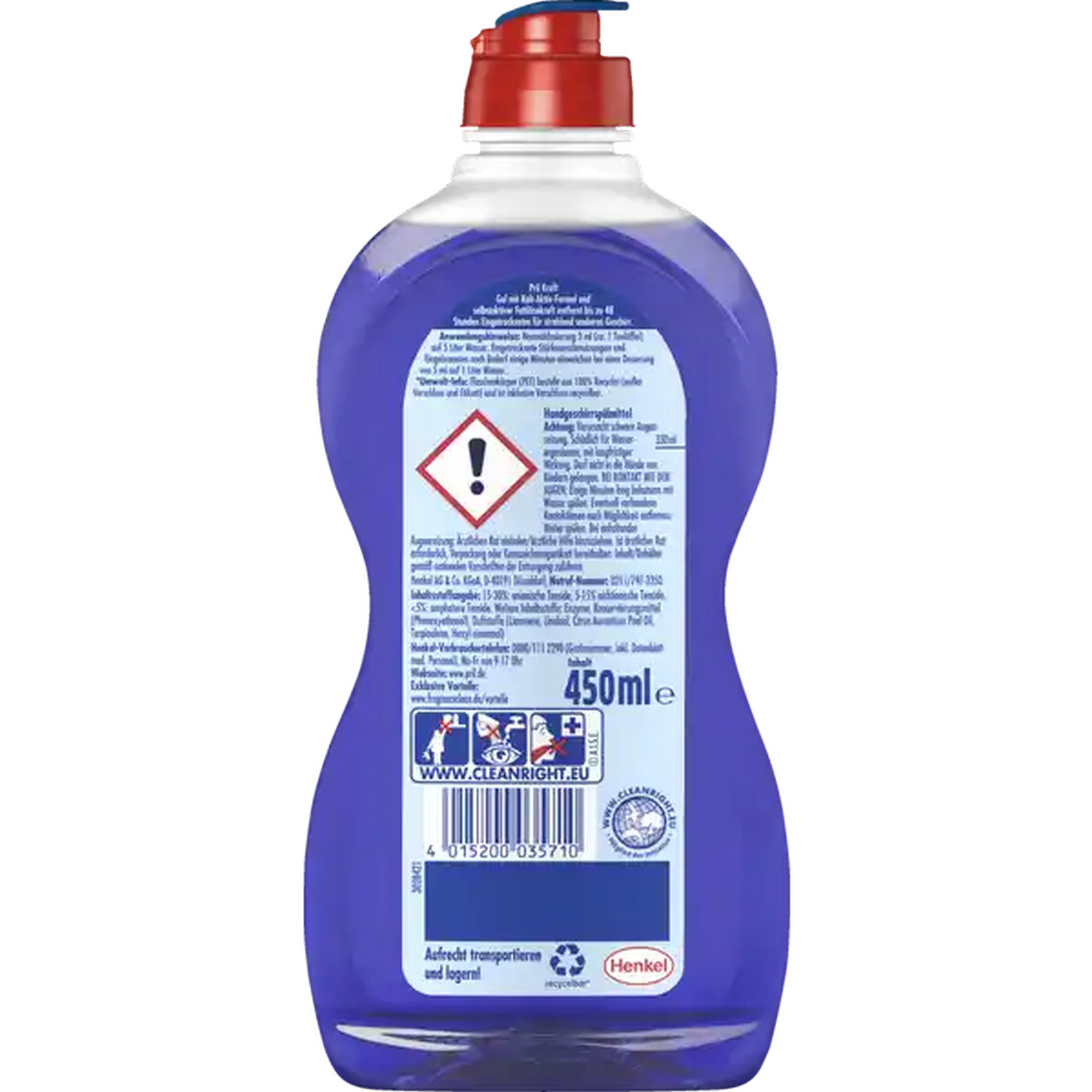 Spülmittel 'Kraftgel Ultra Plus' 450 ml