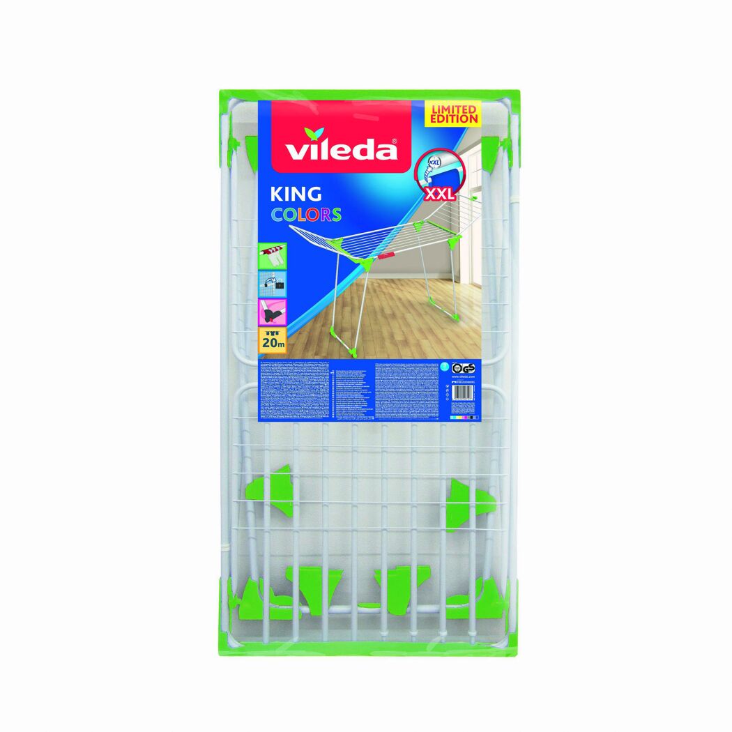 Vileda Wäschetrockner King Colors XXL grün