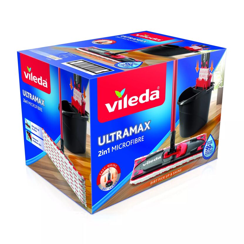 Bodenwischer-Set 'Ultramax 2in1' 4-teilig