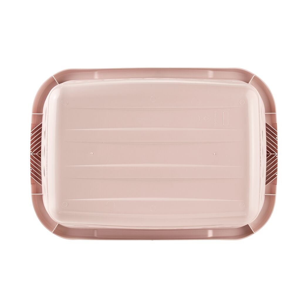 Wäschekorb Jost 32l nordic pink von oben