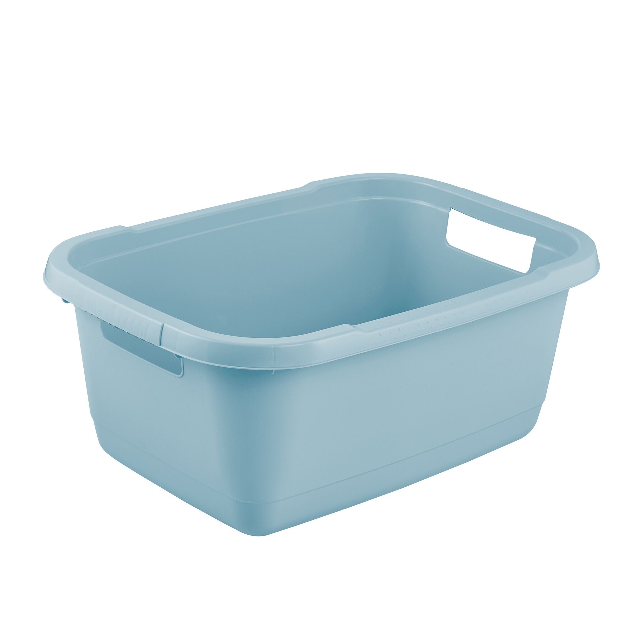 Hellblaue Wäschewanne Aenna 32 l