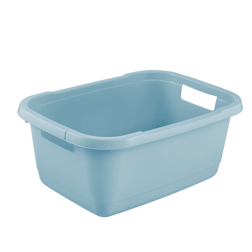 Hellblaue Wäschewanne Aenna