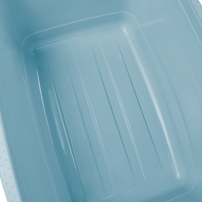 Blaue Wäschewanne Aenna, leer