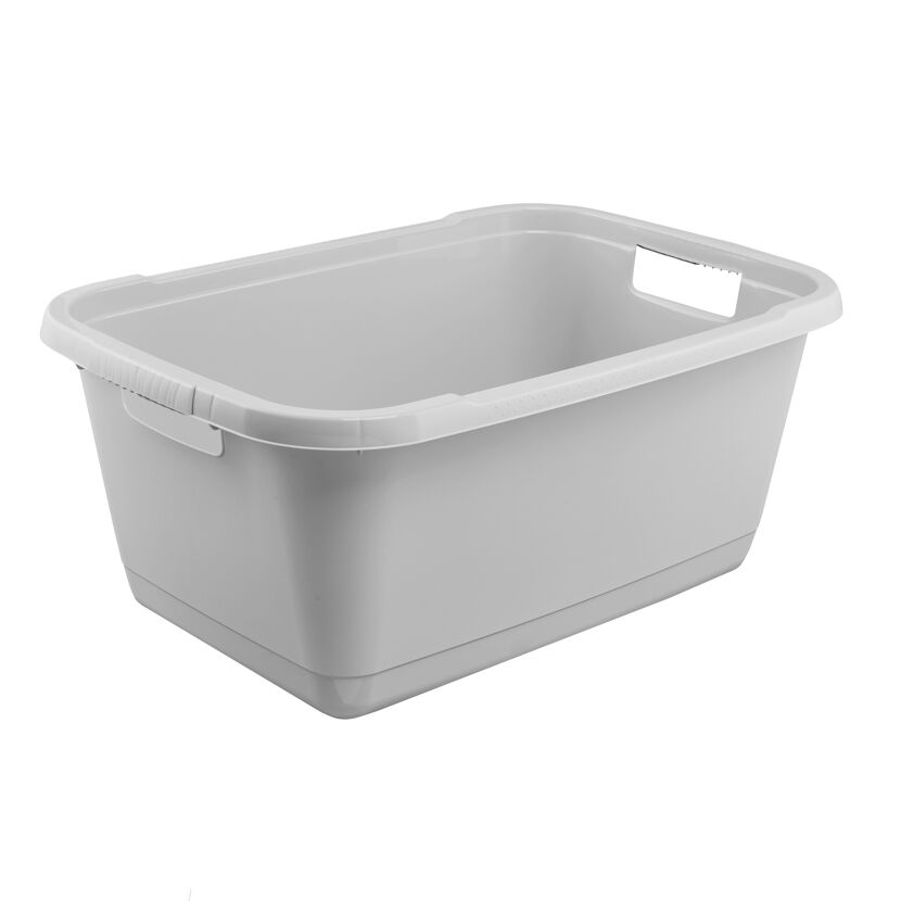 Graue Wäschewanne Aenna 52L
