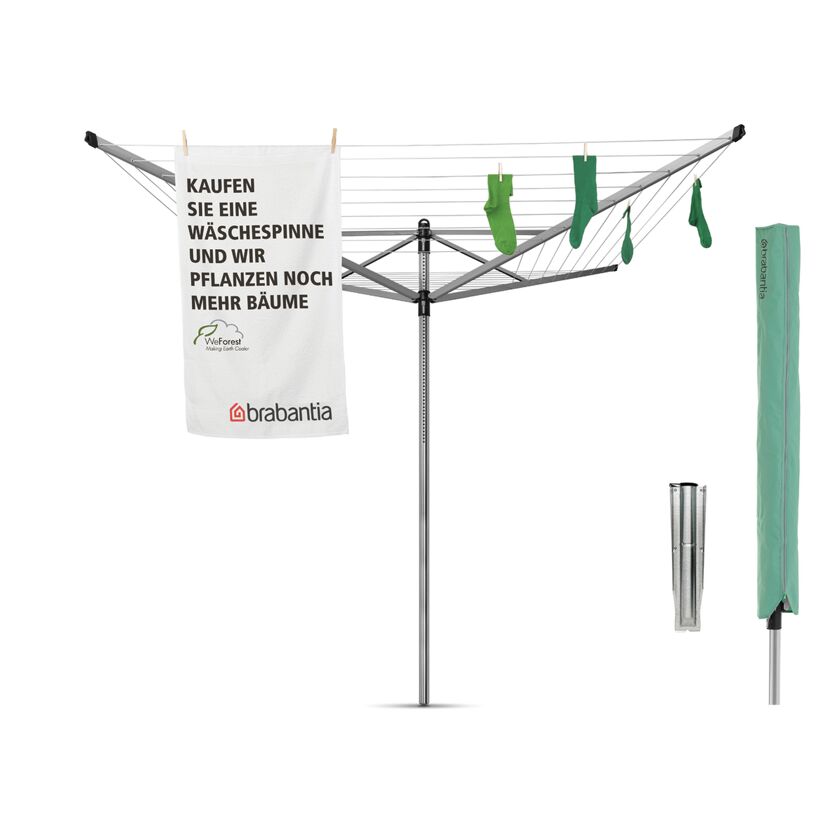 Wäschespinne Lift-O-Matic 50 von Brabantia mit Socken